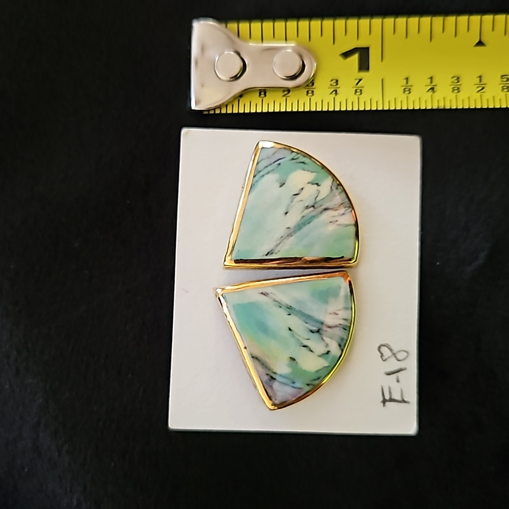 Watercolor pierced earrings NEW